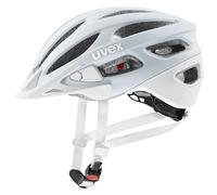 uvex True CC, Casco Bicicletta Unisex-Adult, Cloud-White Matt, 52-55 cm