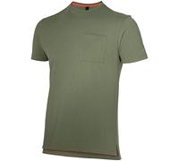 Uvex Tune-Up - Maglietta da uomo a maniche corte, 50% cotone e 50% poliestere, verde, M
