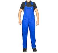 Uvex Tuta da Lavoro Eco 126 - Salopette Blu da Uomo - 100% Cotone con Molte Tasche