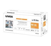 uvex 6016808 u-fit lite 100 pz. Guanto monouso Taglia (Guanti): M EN 420:2003+