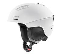 uvex ultra, casco da sci robusto unisex, regolazione individuale delle dimensioni, aerazione ottimizzata, white/black, 59-61 cm