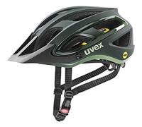 uvex unbound MIPS, casco MTB sicuro unisex, sistema MIPS, regolazione individuale delle dimensioni, forest, olive matt, 58-62 cm