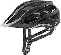 uvex unbound MIPS, casco MTB sicuro unisex, sistema MIPS, regolazione individuale delle dimensioni, all black matt, 58-62 cm
