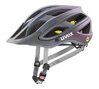 uvex unbound MIPS, casco MTB sicuro unisex, sistema MIPS, regolazione individuale delle dimensioni, anthracite plum, 54-58 cm