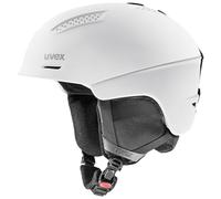 Uvex Unisex Adulto Casco Da Sci, White, Black, 51-55 cm