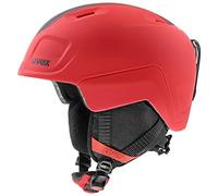 Uvex Unisex Bambini Casco Da Sci, Race Red Mat, 51-55 cm