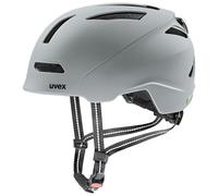 uvex Urban Planet LED Casco de Bicicleta, Adultos Unisex