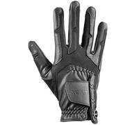 uvex ventraxion, guanti da equitazione flessibili unisex, robusti, ventilazione ottimale, black, 7-8