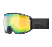 Uvex victorious S FM - maschera da sci per adulti - categoria di filtro 1 - privo di appannamenti - black dl/opal-clear - one size