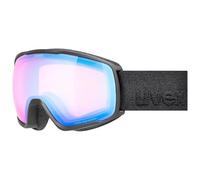 Uvex victorious S FM - maschera da sci per adulti - categoria di filtro 2 - privo di appannamenti - black dl/blue-clear - one size