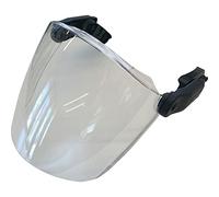 Uvex visiera per elmetto pheos magnetic,unisex,unica,trasparente