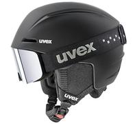 Uvex Viti Set, casco da sci + maschera da sci, junior, nero 54-58cm Black Matt