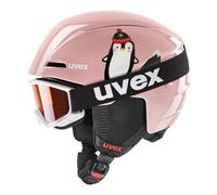Uvex Viti set - casco sci - bambino 51/55 Pink junior