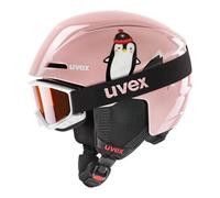 Uvex Viti set - casco sci - bambino Light Pink 1