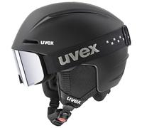 Uvex Viti Set Visor Helmet Nero 51-55 cm / Mirror Green Supravision Yellow Clear/CAT2