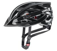 uvex vo 3D, Casco Bicicletta Unisex-Adult, Black, 52-57 cm