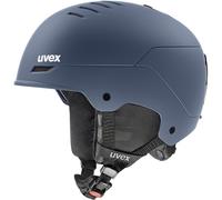 uvex wanted - casco da sci robusto per adulti - regolazione individuale delle dimensioni - scaldacollo - dusk matt - 58-61 cm