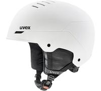 Uvex Casco da sci Wanted con visiera unisex, regolazione individuale, Bianco 54-58 cm