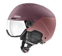 Uvex Wanted Visor - casco da sci Red 54/58