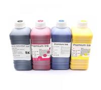 UVQAPXWD 1000 ml di inchiostro eco-solvente compatibile con Roland Mimaki MUTOH DX4 DX5 DX6 DX7 XP600 TX800 4720 I3200 5113 Printhead per stampa di solventi esterni(4Color)