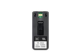UVQAPXWD 18 litri da 18L GTX CHIP monouso compatibile con gtx pro b gtx bulk gtx pro stampante(Black (Black clip))