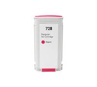 UVQAPXWD Cartuccia a inchiostro compatibile da 130 ml da 300 ml per DesignJet T730 T830 Modelli di stampante F9J68A F9J67A F9J66A F9J65A(728-130ml-M)