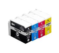 UVQAPXWD Cartuccia di inchiostro compatibile SJIC35P T44B1 T44B2 T44B3 T44B4 per Colorworks CW 6000AU CW 6000PU CW 6500AU CW 6500PU Sostituzione(One set 4colors)