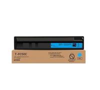 UVQAPXWD Cartuccia toner compatibile T-FC50C FC50C per modelli di stampante 2555C 3055C 3555C 4555C 5055C Cartuccia di ricambio a colori(T-FC50C-500g-Cyan)