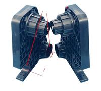 UVQAPXWD Kit rullo carta per di raccolta supporti senza motore 38 mm 50 mm compatibile con il gruppo alimentatore carta per stampanti di grande formato(50-125MM)