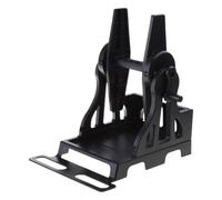 UVQAPXWD Supporto per rollback di etichette Riavvolgitore manuale di codici a barre compatibile con rotoli esterni della stampante