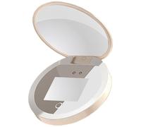 Uvs Sunscreen Camera Mirrour Vanity Mirrour Trucco Mirrour Palmare 2Sided Illuminato Pocket Mirrour Per Protezioni Della Pelle Macchina Fotografica Protezione Solare Uvs