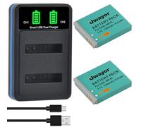 Uwayor NB-6L NB-6LH - Batteria di ricambio per Canon PowerShot SX530 HS,SX710 HS,SX700 HS, SX610 HS,SX600 HS,SX540 HS,SX510 HS, SX500 is,SX280 HS,SX270 HS, D30, S90