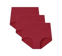 Uwdiohq A Vita Alta in Cotone da Donna, Taglie Forti E Normali, Confezione 3, Taglia XS 5XL Mutande Comode (I, L) Leggins Anticellulite Donna Perizoma Boxer Incontinenza Intimo Senza Cuciture