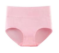 Uwdiohq Biancheria Intima Comoda E Delicata sulla Pelle, in Cotone, A Vita Alta, da Donna Mutande Cotone Disegni Divertenti (Pink, XXXXXL) Slip Alta Ciclo Mestruale Incontinenza Brasiliana