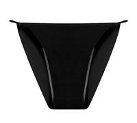 Uwdiohq Biancheria Intima Lavabile E Assorbibile da Donna A Vita Alta per Perdite della Vescica. Perizoma Caldo Ragazza in Pizzo Ghiaccio Senza Tracce Vibratore (Black, XL) Mutande Mestruali