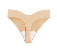 Uwdiohq Bikini A Vita Alta da Donna Traspirante Mutande E Reggiseno Rosso Natale (Khaki, L) Mestruali Culotte Pantaloncini Boxe Incontinenza Ciclo USA Getta Post Parto in Cotone Slip Sexy Rete