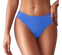 Uwdiohq Bikini No Show Nylon Spandex Donna Set Mutande Brasiliana Cotone (Sky Blue, L) Pantaloncini Sportivi Salvaslip Incontinenza Slip Senza Cuciture Monouso Post Parto Vita Alta Assorbenti