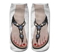 Uwdiohq Calze Elastiche Calzini Corti Donna Con Lurex Estivi Lunghe 100% Cotone Calzettoni Gatti Bassi Color Carne Particolari Calza Termica Termici Giapponesi Per Infradito Idee Divertenti Natale