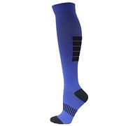 Uwdiohq Calze Sportive A Pressione E Elastiche Per La Protezione Delle Gambe All'Aperto Cose Da Regalare Alla Migliore Natale (Blue, L) Gambaletti Donna Caldo Cotone Calzettoni Gambaletto