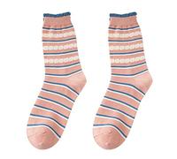 Uwdiohq Calzini A Tubo Medio Caldi Da Donna Abbinati Autunno E Inverno Stampa Scozzese Addensati Spessi Ciabatte Di Natale Suola Gomma (A, One Size) Spugna Grip Calcio Con Dita Separate Fila