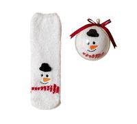Uwdiohq Calzini Di Compleanno Con Velluto E Natale Acrilici In Corallo Addensato Per Uomo Donna Regali Coppia Anziana (Wine, Onesize) Pilates Grip Calcio Lunghi Senza Elastico Filo Scozia