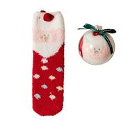 Uwdiohq Calzini Di Compleanno Con Velluto E Natale Acrilici In Corallo Addensato Per Uomo Donna Regali Coppia Anziana (Pink, Onesize) Pilates Calcio Antiscivolo Lavoro Cotone Estivi Calze Corte