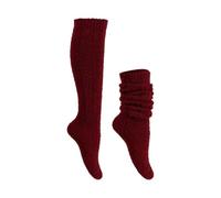 Uwdiohq Calzini Spessi Da Donna Invernali Extra E Calze Calde Per La Casa Autunnali Cuore Erotico (Red, One Size) Cotone Thigh Highs Alte Lunghi Calzettoni Caldo Regali Stupidi Lui Alle Maestre