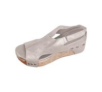 Uwdiohq Ciabatte Ortopediche Donna Women Shoes Adult Female Long Slipper Socks for Summer Solid Color Casual Toe Flat Soft Indoor (Beige, 38) Aperte in Blu Estive 2026 Ciabatta Mare Plantare