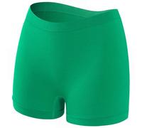 Uwdiohq Da Donna Donna, Elasticizzati Morbidi, Senza Cuciture, A Copertura Totale Mutande Cotone Apertura Davanti (Green, L) Mestruali Rete Post Parto Pantaloncini Sportivi Incontinenza