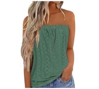 Uwdiohq Deal of The Day Prime Today Top A Fascia da Donna, Traspirante, Senza Maniche, Estivo, Sexy, Elasticizzato, A Tubo, con Spalle Scoperte, Casual, da Spiaggia, Senza Spall Miei Ordini Offerta
