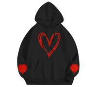 Uwdiohq Felpa da Donna a Maniche Lunghe con Stampa Inglese Let The Shenanigans Begin, alla, Girocollo, Lettera St. e Invernale Imbottita Oversize Donna Uomo Viola Sleeping with Sirens con Zip