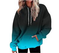 Uwdiohq Felpa da Donna a Maniche Lunghe con Stampa Inglese Let The Shenanigans Begin, alla, Girocollo, Lettera St. e Invernale Imbottita Oversize Donna Uomo Viola Sleeping with Sirens con Zip