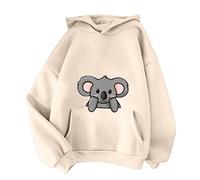 Uwdiohq Felpe Donna Coperta Morbida Cat Hoodie di Natale Felpa con Cappuccio Ragazzo Dear Person Behind Me Queen Maxi Ragazza Bianca Zip Lunga Cane da Cerniera Offerta Senza Gigante per Casa Over
