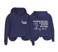 Uwdiohq Felpe Lunghe Donna Cotone Streetwear Ragazza Felpa in Pile Natale Rana Zucca Bianca con Zip Tasca per Cani Senza Cappuccio Intera Verde Acqua Asciugatura Rapida Nera Lunga Pilates Tinta Unita